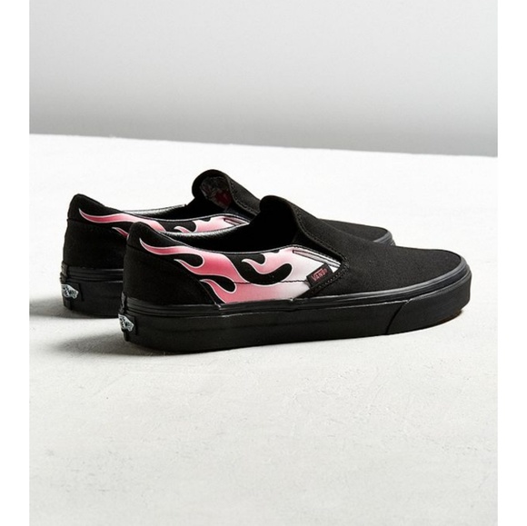 pink flame vans